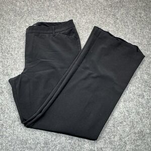 Star City Logan Women 15 Black Dress Pants Flared Leg Classic Career Office Wear